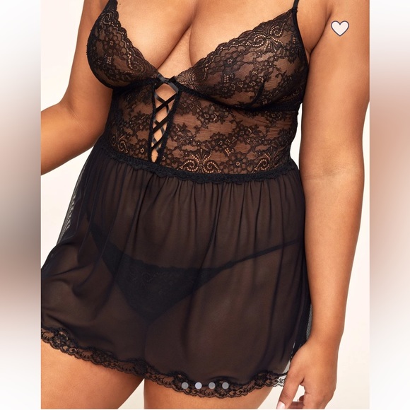 Adore Me unlined babydoll - Picture 2 of 7